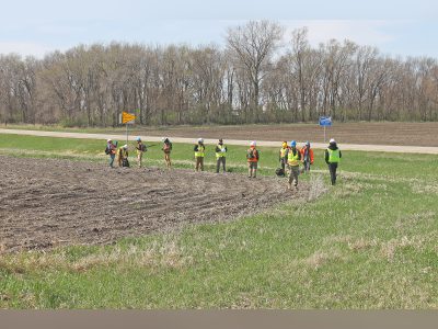 Proposed pipeline routes surveyed