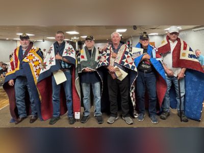 Local veterans receive Quilts of Valor