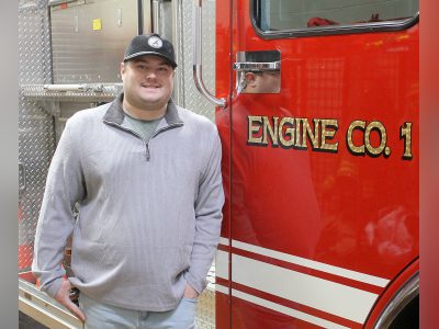 Spaethe joins fire department