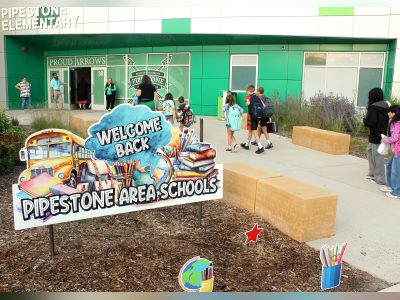 Pipestone Area Schools students return to school