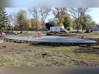 Work begins on veterans memorial