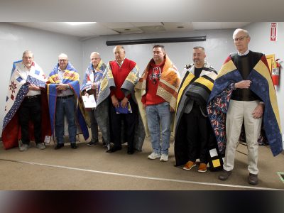 Local veterans receive Quilts of Valor