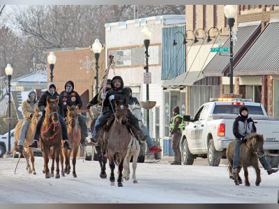 Horse riders expected to pass through Pipestone Dec. 18